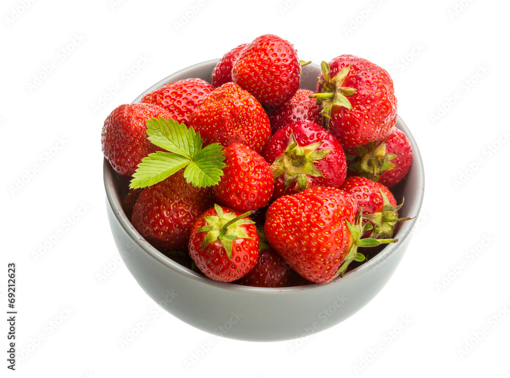 Strawberry in the bowl Strawberry in the bowl