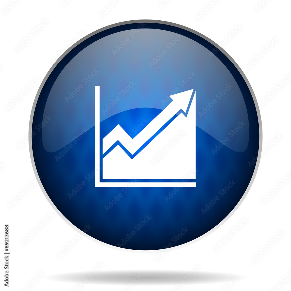 histogram internet icon histogram internet icon