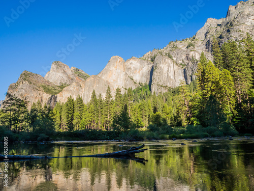 mountain of Yosemite National Park in California