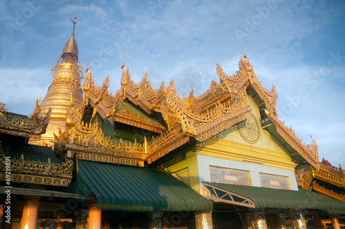 Soon U Pone Nya Shin Paya Pagoda on Sagaing hill,Myanmar. © topten22photo