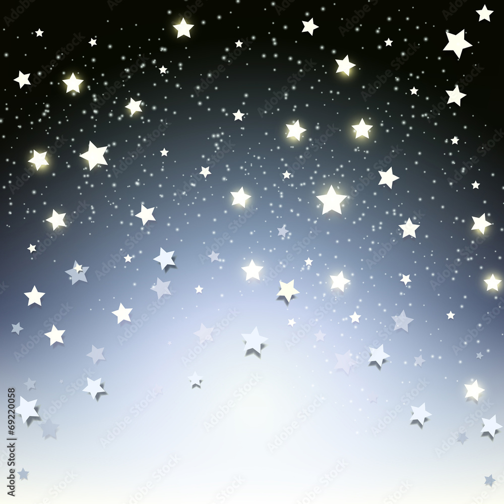 Elegant Christmas background with stars. Vector illustration Elegant Christmas background with stars. Vector illustration