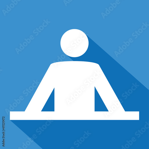 Logo réception. Accueil.