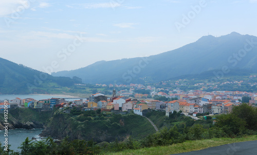 The village Carino, close to Ortigueira in Galicia, Spain