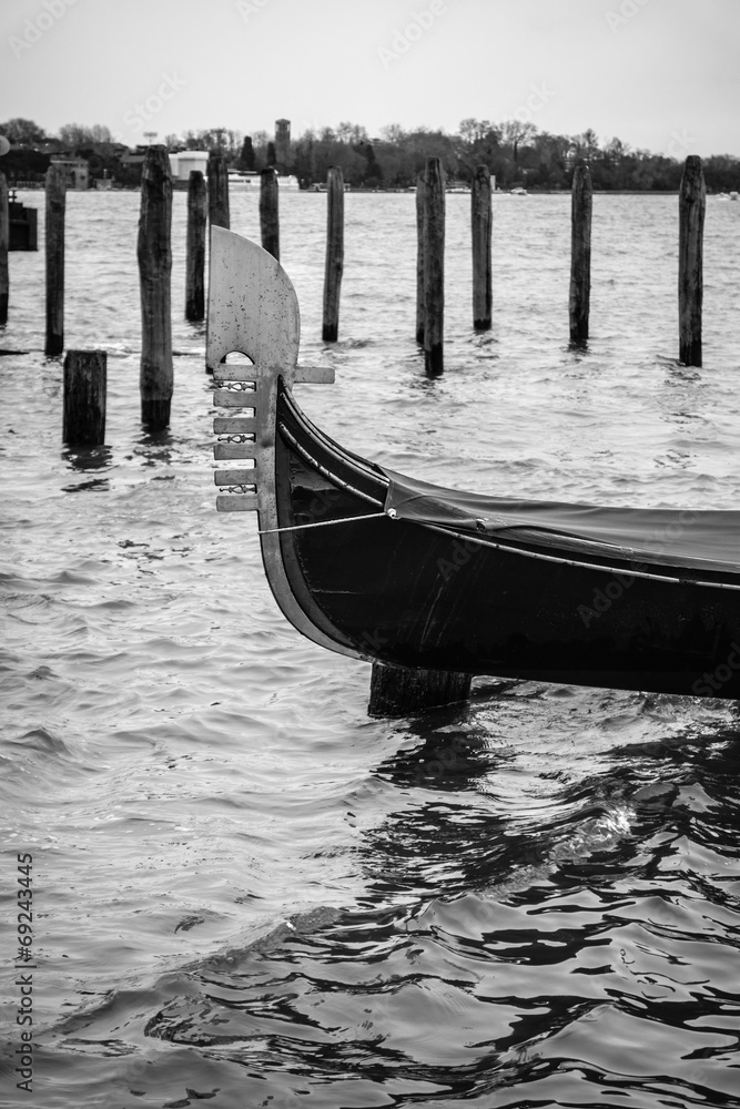 Black and white Venice