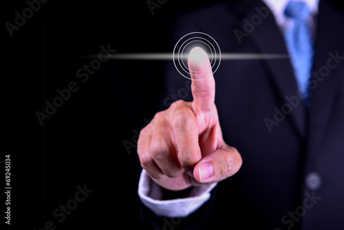 click on screen