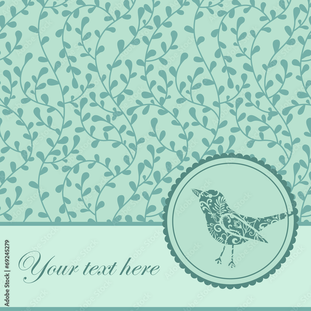 bird card bird card