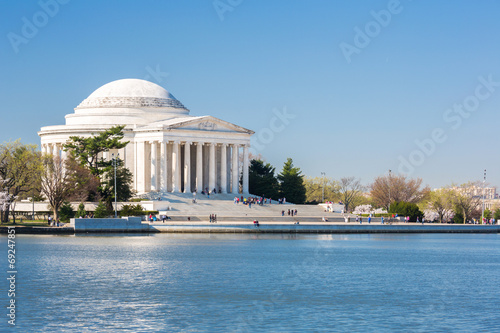 Schilderij op canvas Thomas Jefferson Memorial building Washington