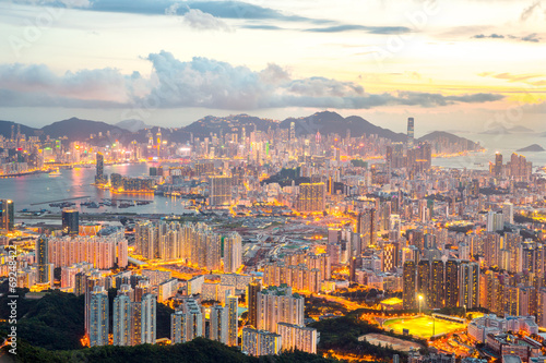 Hong Kong Skyline Kowloon