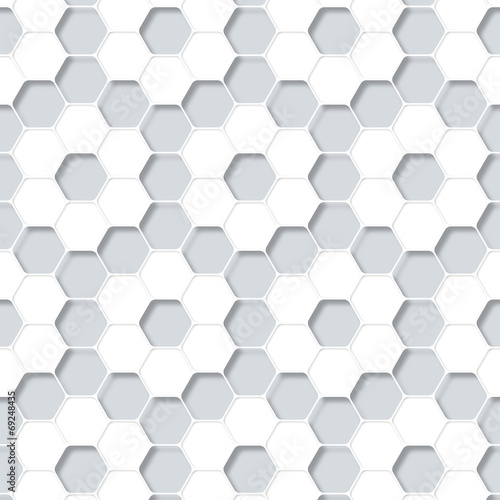 Fototapeta Naklejka Na Ścianę i Meble -  Infographics Vector Background Honeycomb Structure