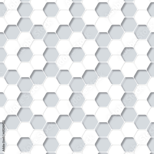 Infographics Vector Background Honeycomb Structure
