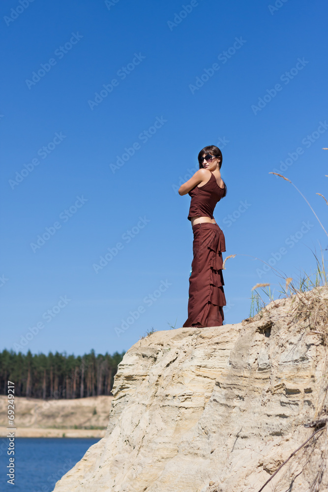 Fototapeta premium Young Woman Smiling