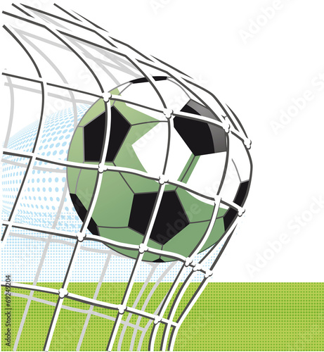 Fußball Torschuss