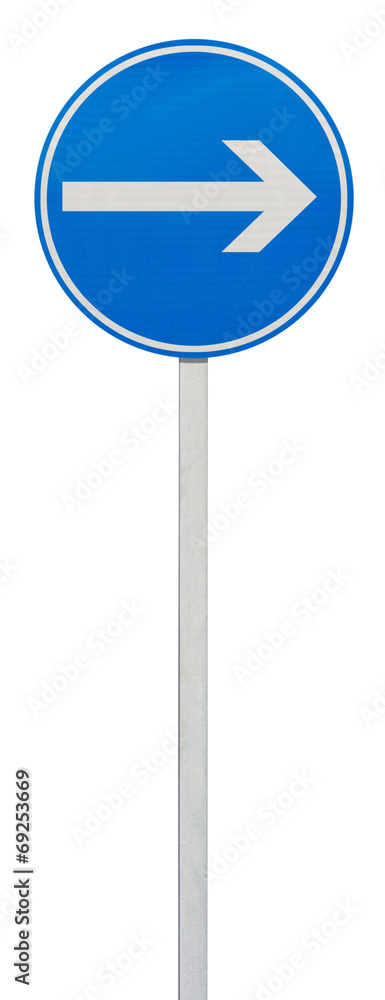 obligation de tourner à droite avant le panneau obligation de tourner à droite avant le panneau