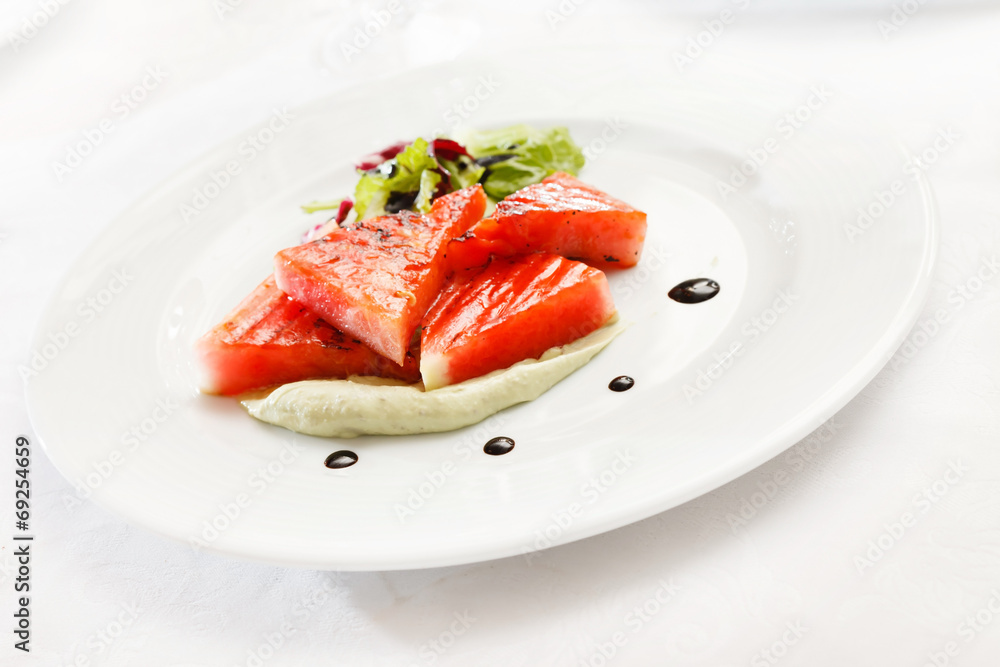 grilled watermelon grilled watermelon