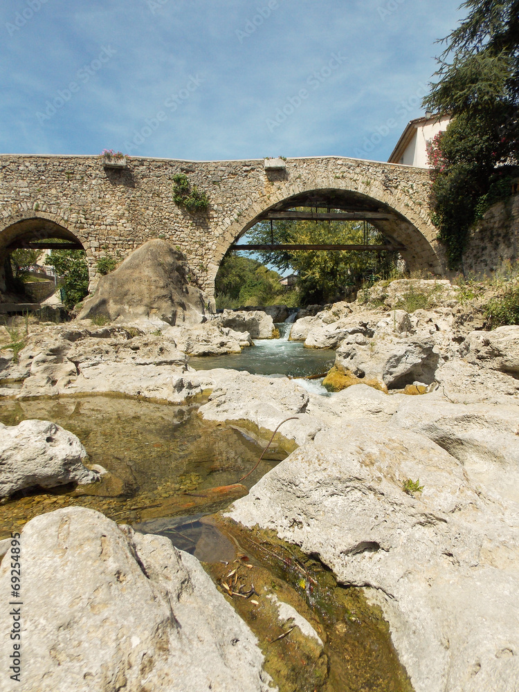 pont rivière var pont rivière var