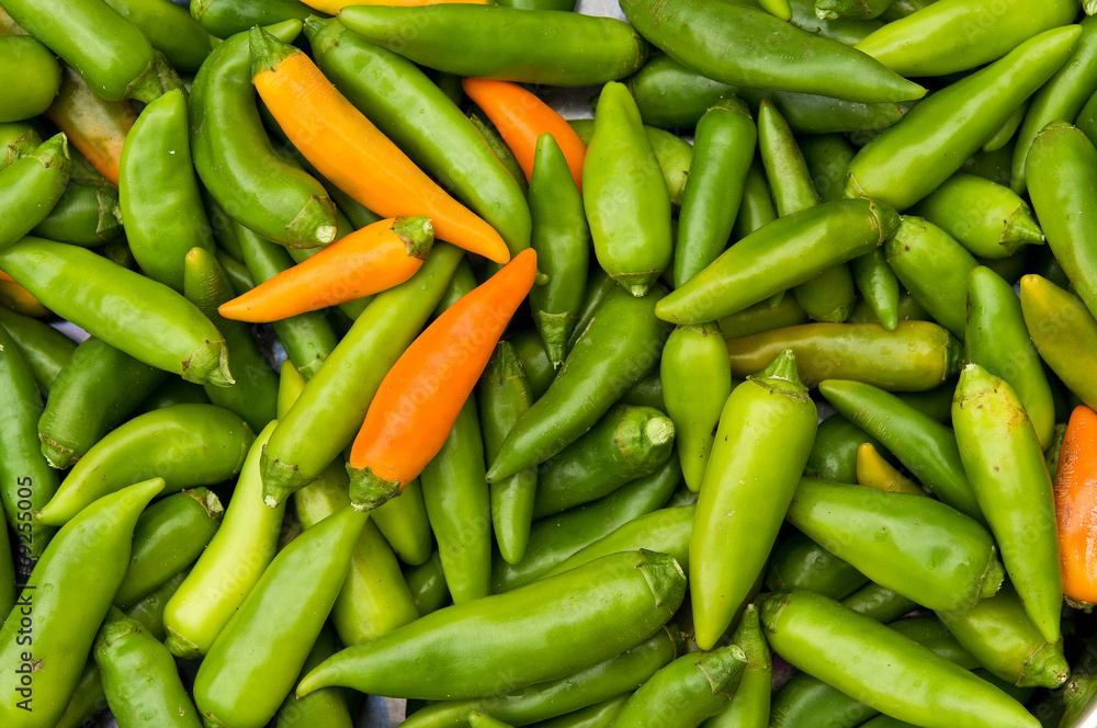 Chiles roasting Chiles roasting