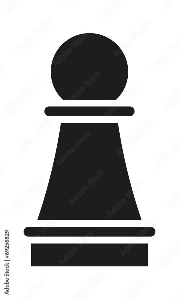 Schachfigur Bauer Schachfigur Bauer