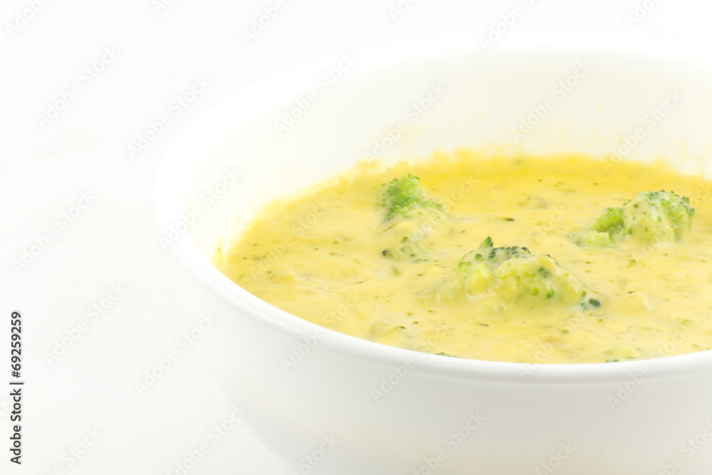 Broccoli and Cheddar Cheese Soup