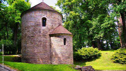 Romanesque Rotunda on Castle Hill in Cieszyn photo