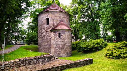 Romanesque Rotunda on Castle Hill in Cieszyn, Poland photo