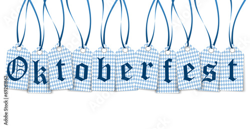 hangtags with text Oktoberfest