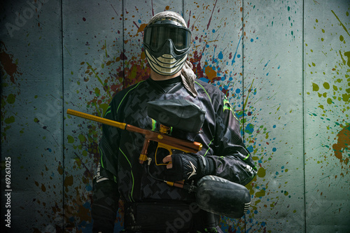 Foto Paintballer