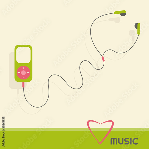 green music player