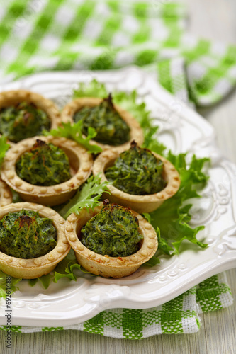 Green christmas vegetables tree appetizer