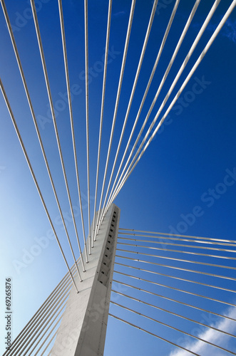Abstract Detail Bridge In Podgorica, Montenegro © ollirg
