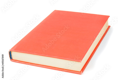 The book. On white background.