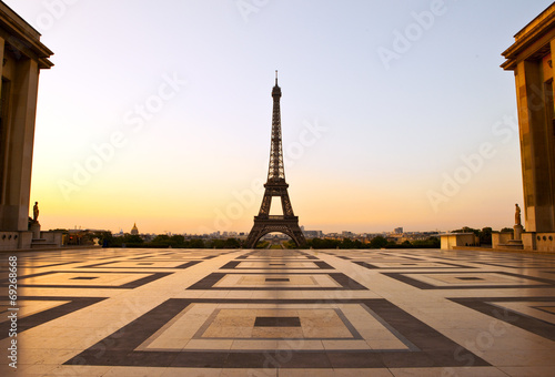 Paris Sunrise photo