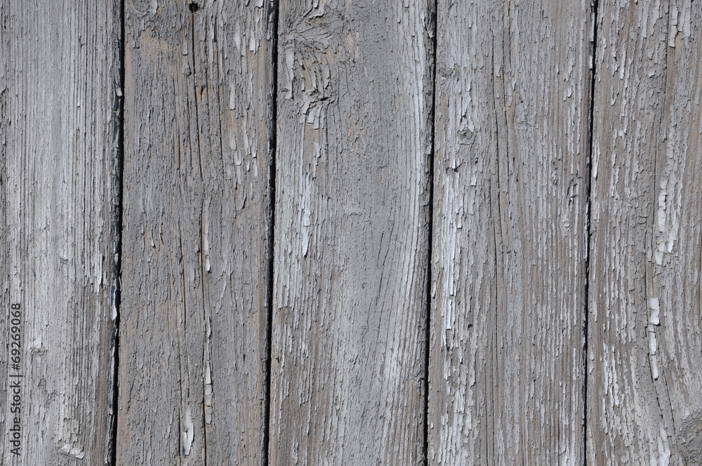 Old wooden fence as background