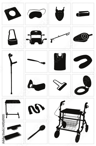 Moderne medizinische Geräte & Alltagshilfen - Set 3