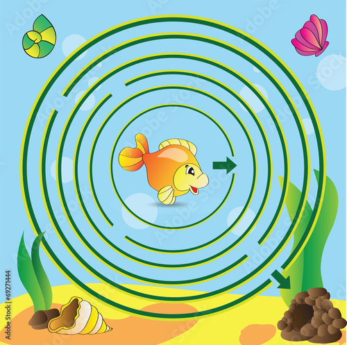 Maze game for kids