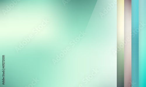 Set of blurred backgrounds