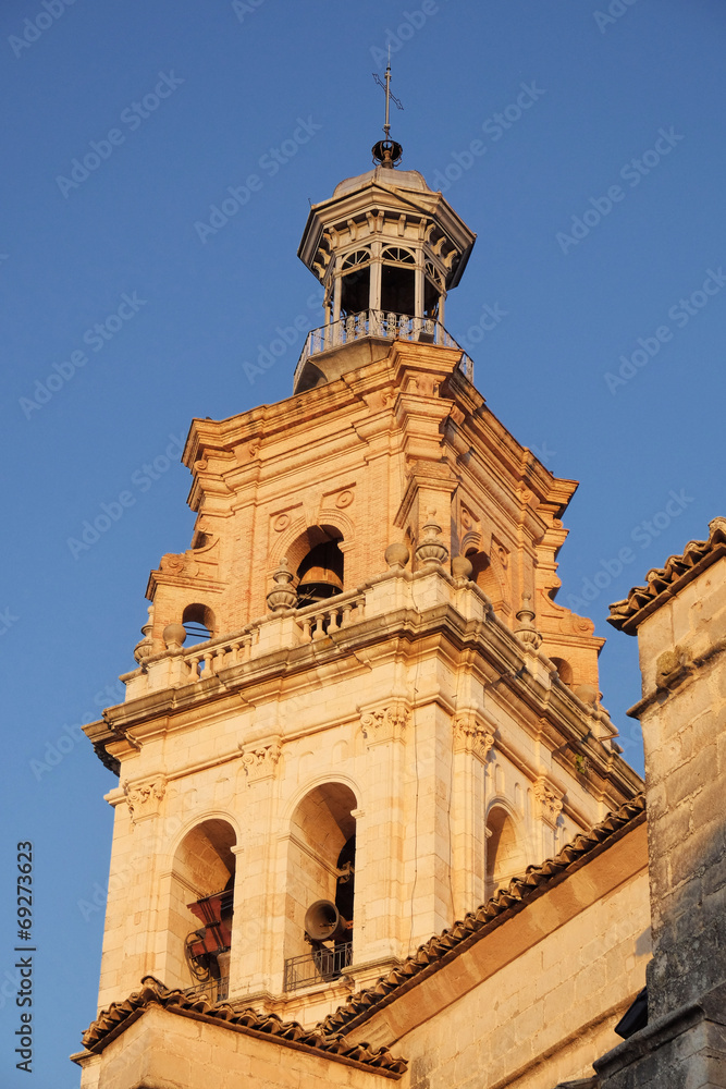 Bell tower in Ontinyent, Spain