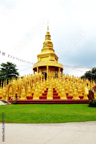 golden pagodas