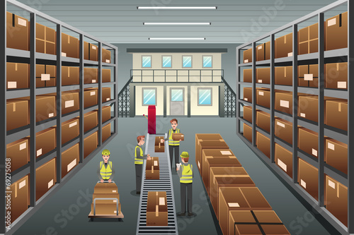 Distribution warehouse