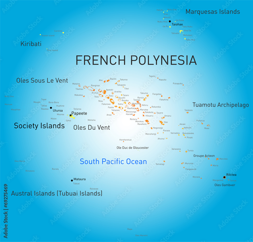 Vecteur Stock French Polynesia Adobe Stock