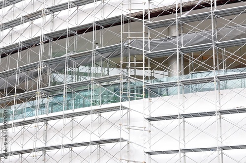 Wallpaper Mural Scaffolding on a construction site Torontodigital.ca
