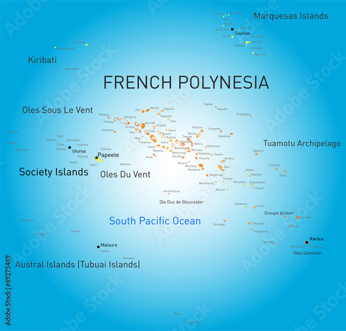 Fotografiet French Polynesia