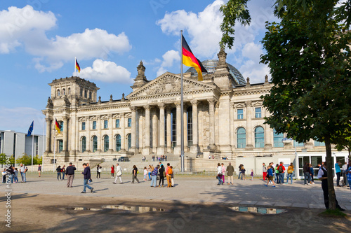 Obraz na płótnie Reichstagsgebäude w salonie