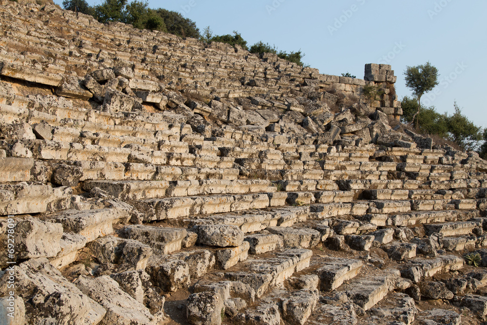 Kaunos amphitheatre