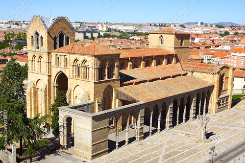 Basilica of San Vicente.  Avila © Marina Ignatova