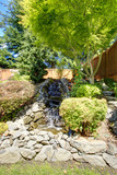 Beautiful landscape design for backyard garden
