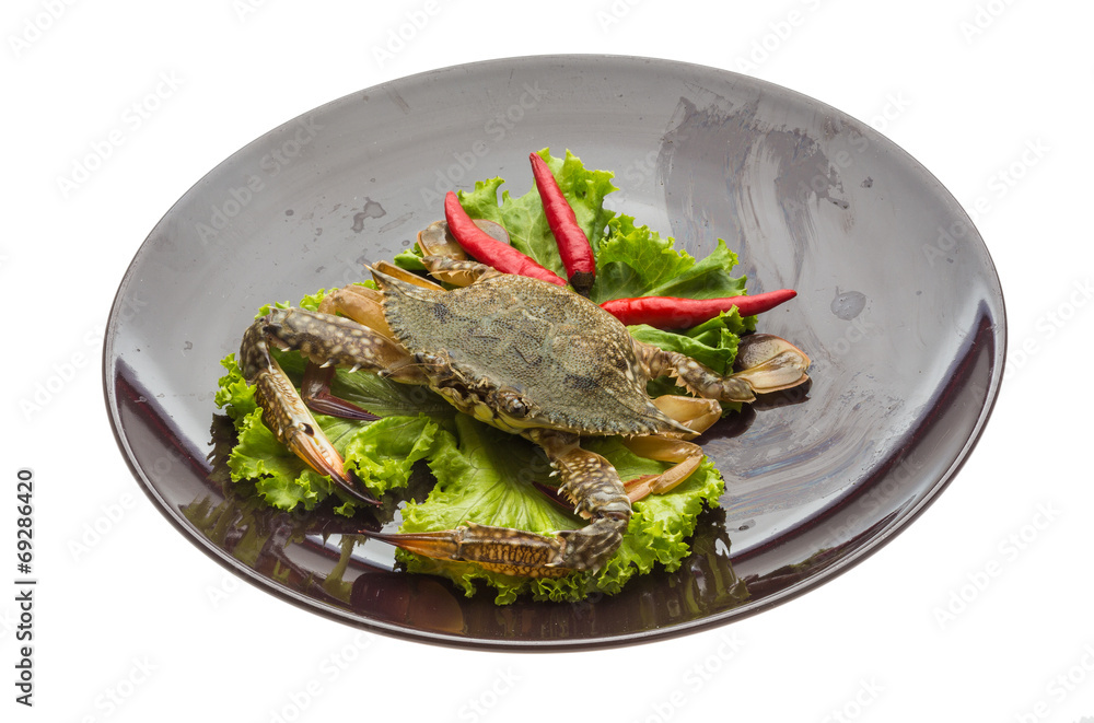 Raw crab Raw crab
