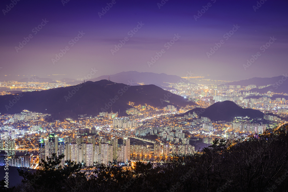 Busan, South Korea Cityscape