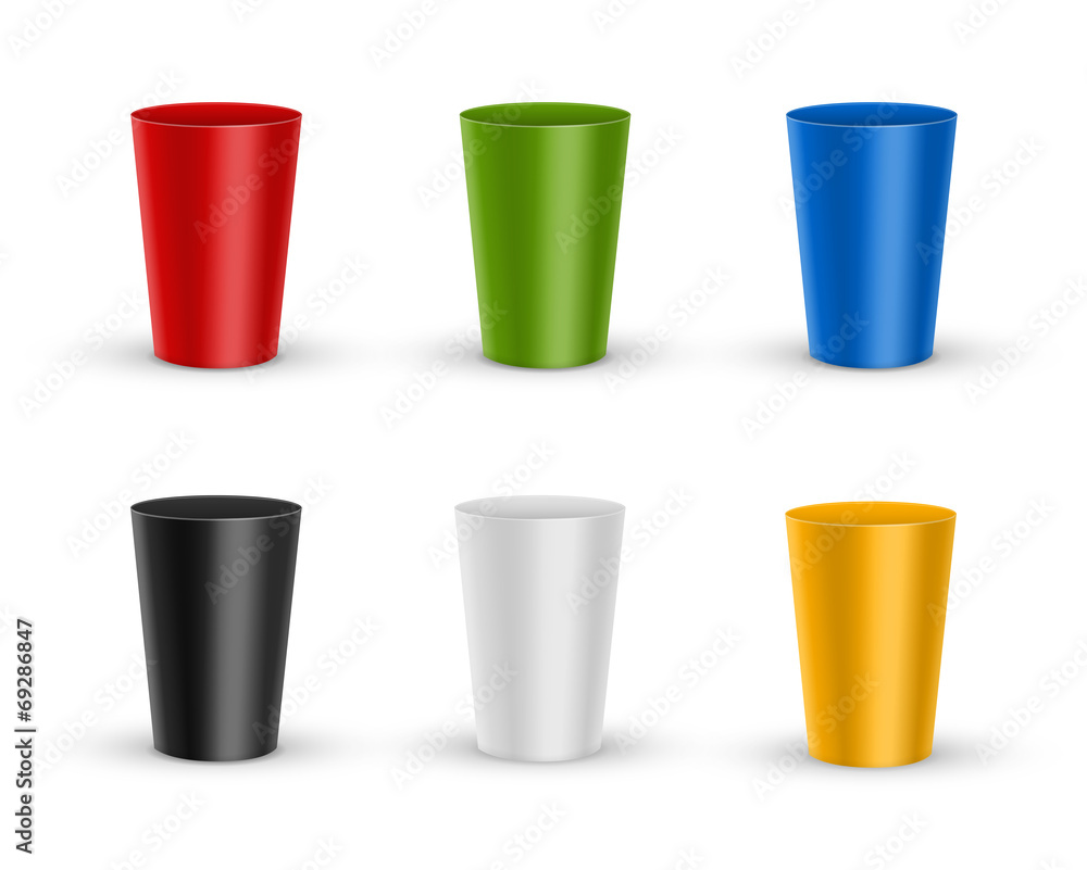 Plastic glass Plastic glass