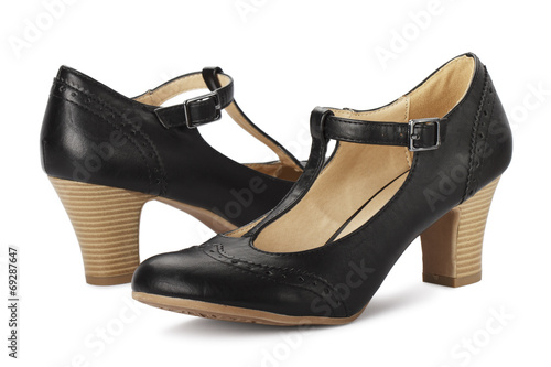 retro woman shoes