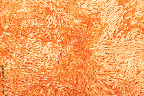 orange carpet fabric background